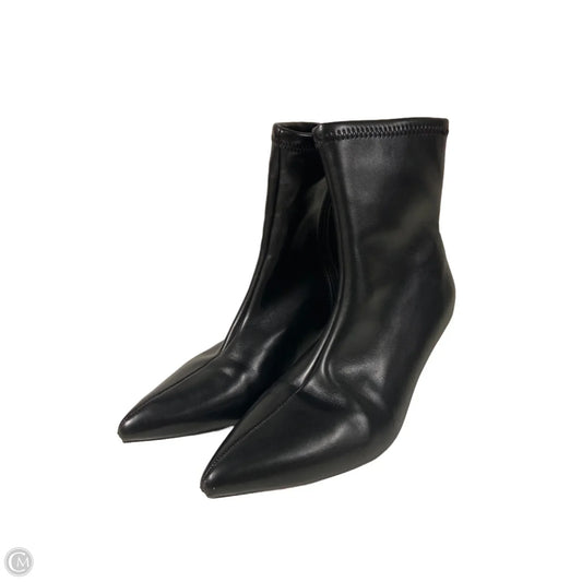 Boots Ankle Heels By A New Day In Black, Size: 8