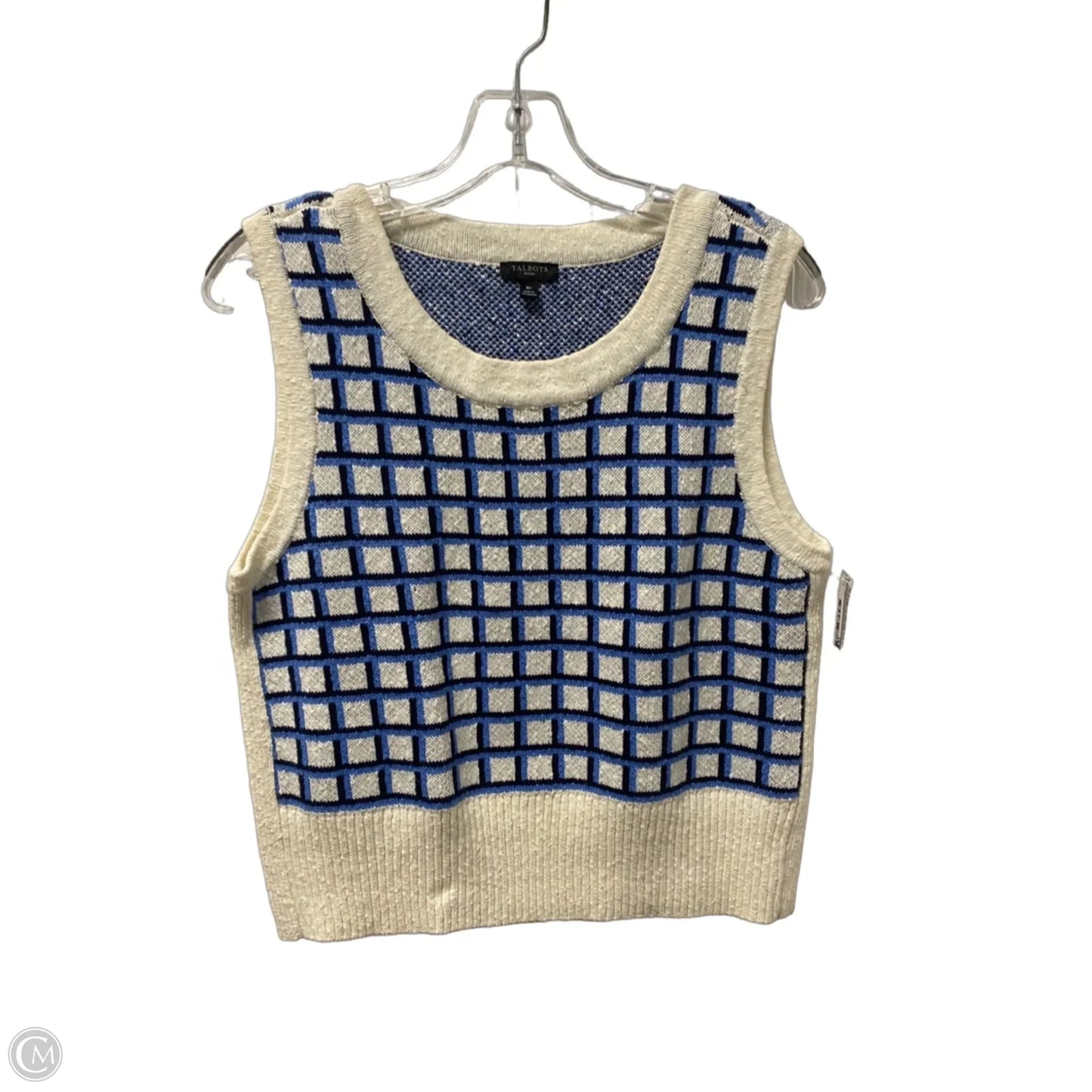 Sweater By Talbots In Blue, Size: M
