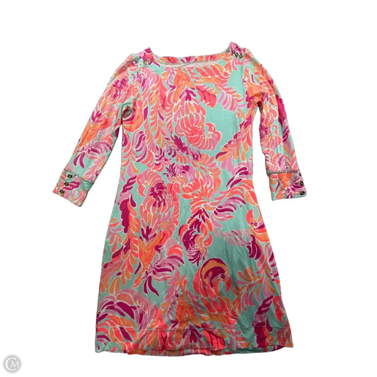 Dress Designer By Lilly Pulitzer In Peach, Size: S