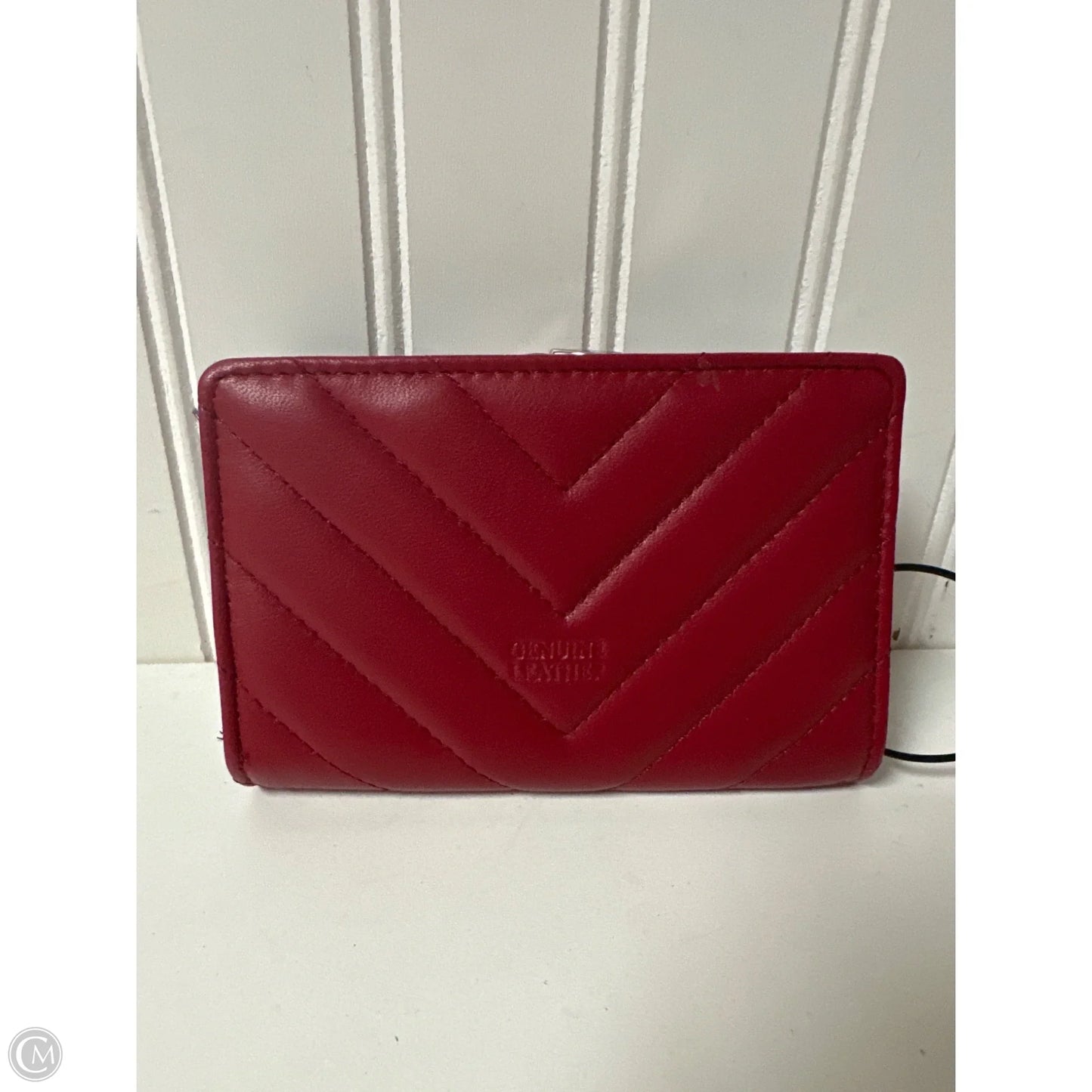 Wallet Leather By Clothes Mentor, Size: Small