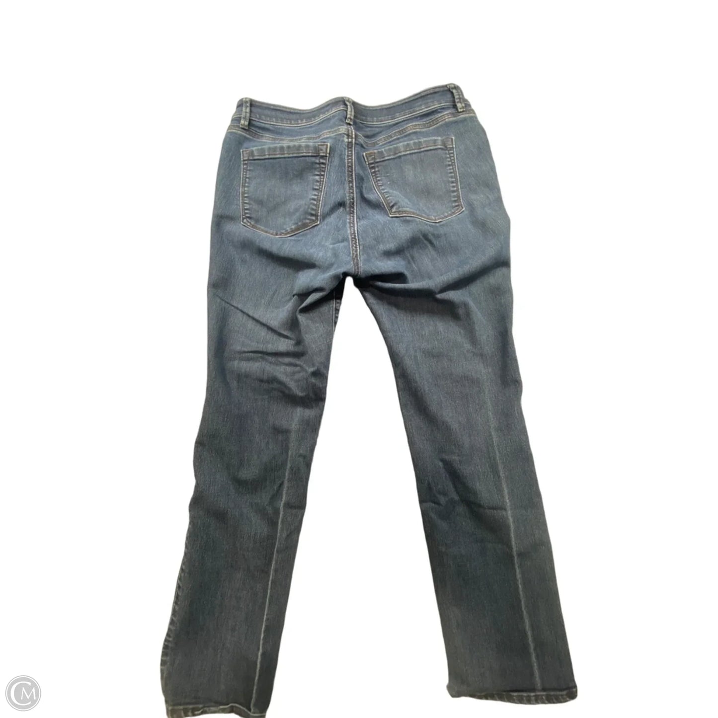 Jeans Straight By Loft In Blue, Size: 10