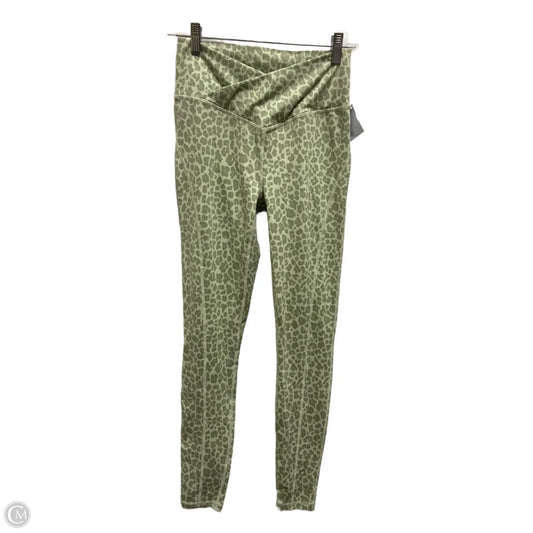 Athletic Leggings By Antonio Melani In Green, Size: Xs