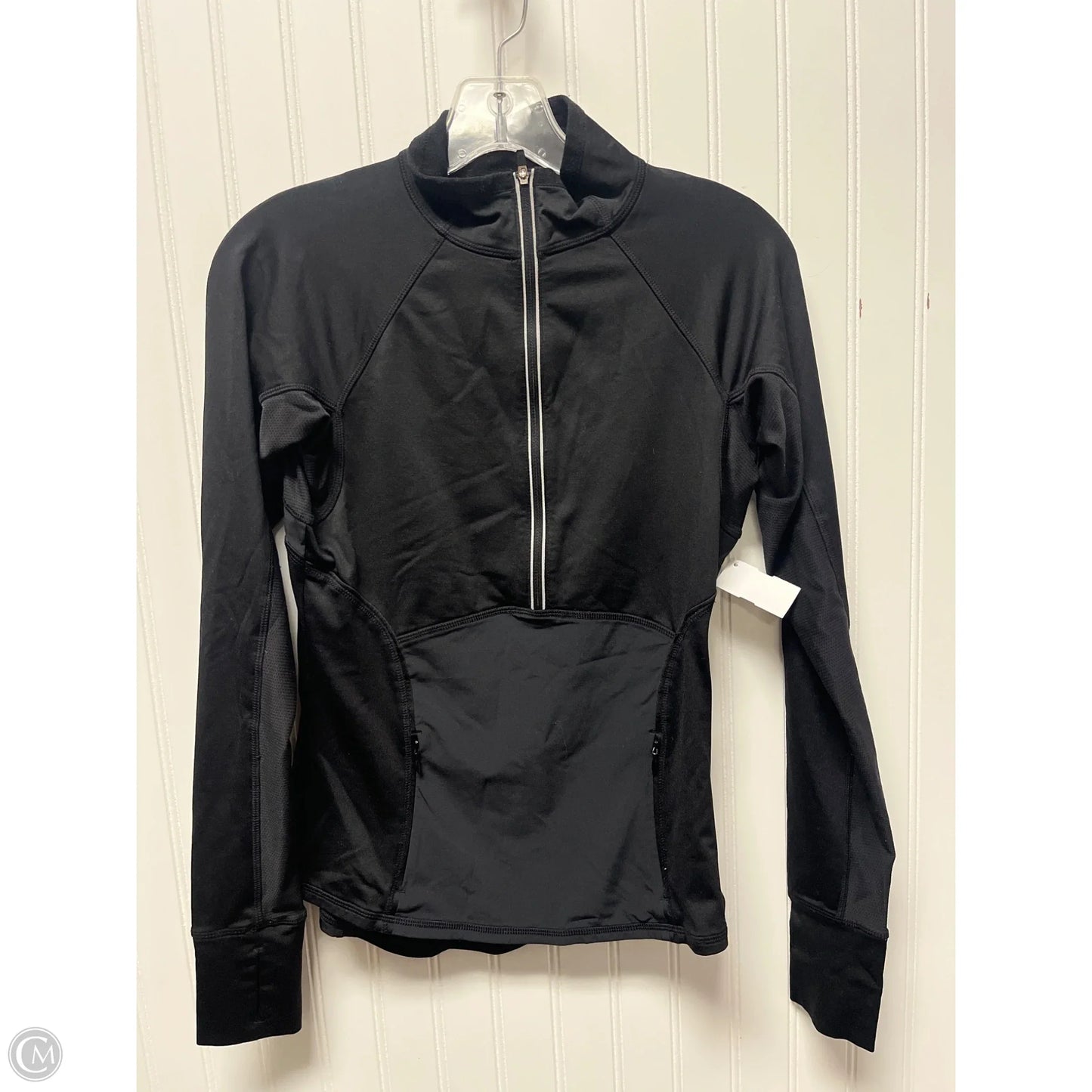 Athletic Jacket By Athleta In Black, Size: Xxs