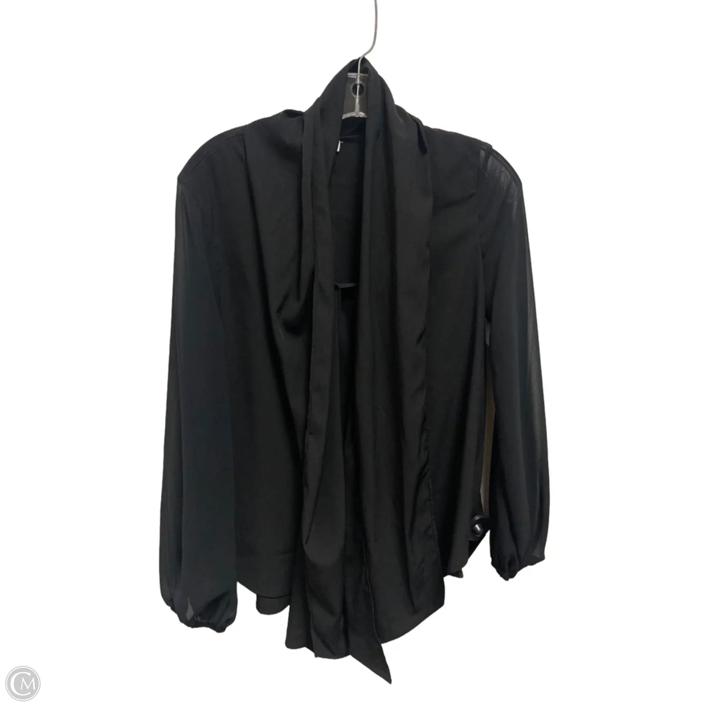Top Long Sleeve By Bar Iii In Black, Size: S