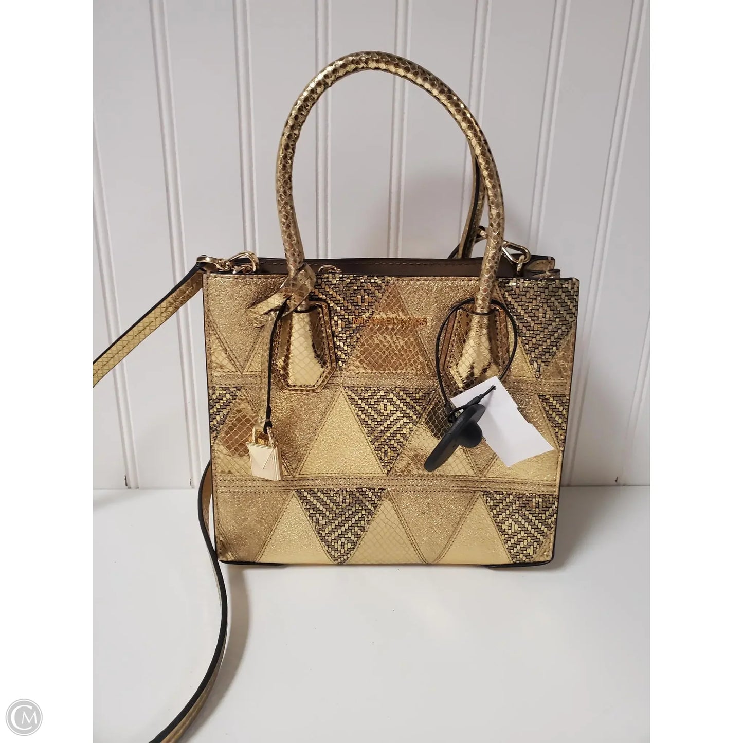 Handbag Designer By Michael Kors, Size: Medium