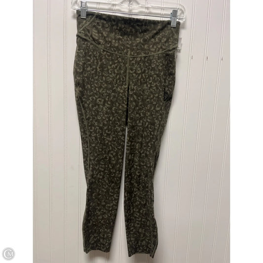 Athletic Leggings Capris By Lululemon In Animal Print, Size: S
