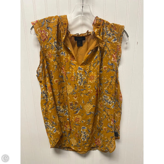 Top Sleeveless By Rachel Roy In Tan, Size: Xl