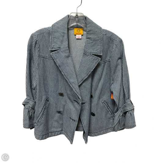 Jacket Other By Ruby Rd In Blue, Size: M