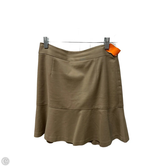 Skirt Midi By Banana Republic In Brown, Size: 6