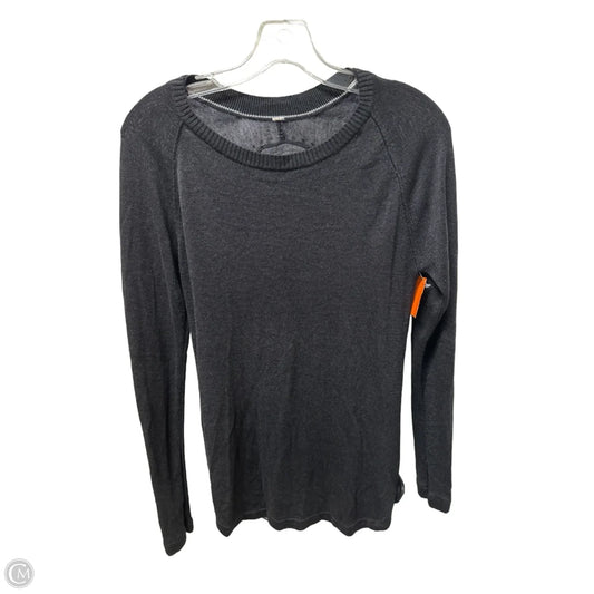 Sweater By Lululemon In Grey, Size: M