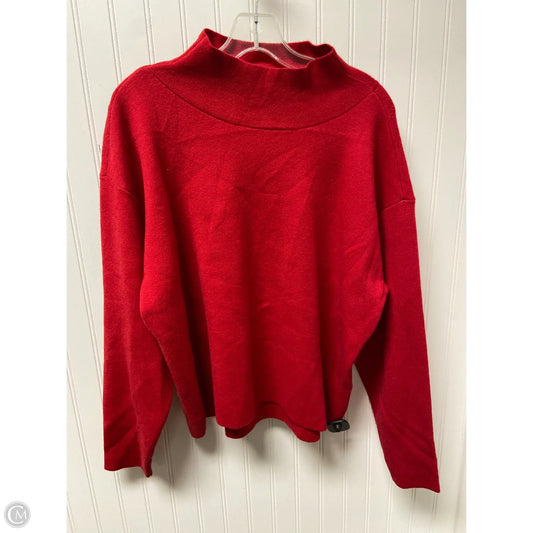 Sweater By Maeve In Red, Size: M