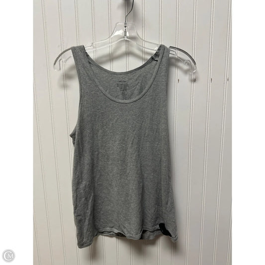 Top Sleeveless By Calvin Klein In Grey, Size: L