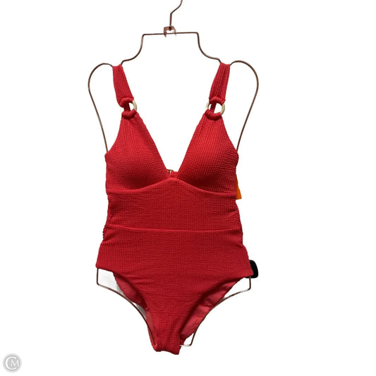 Swimsuit By Lucky Brand In Red, Size: M