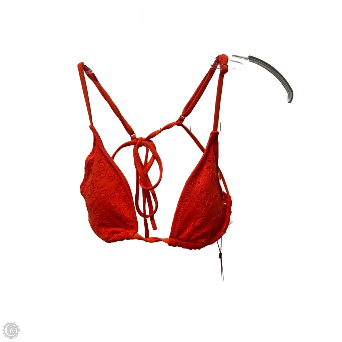 Swimsuit Top By Clothes Mentor In Orange, Size: M
