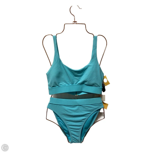Swimsuit 2pc By Clothes Mentor In Blue, Size: M
