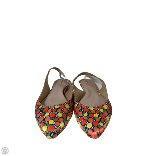 Shoes Flats By Lands End In Orange, Size: 11