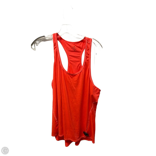 Athletic Tank Top By Athleta In Orange, Size: 1x