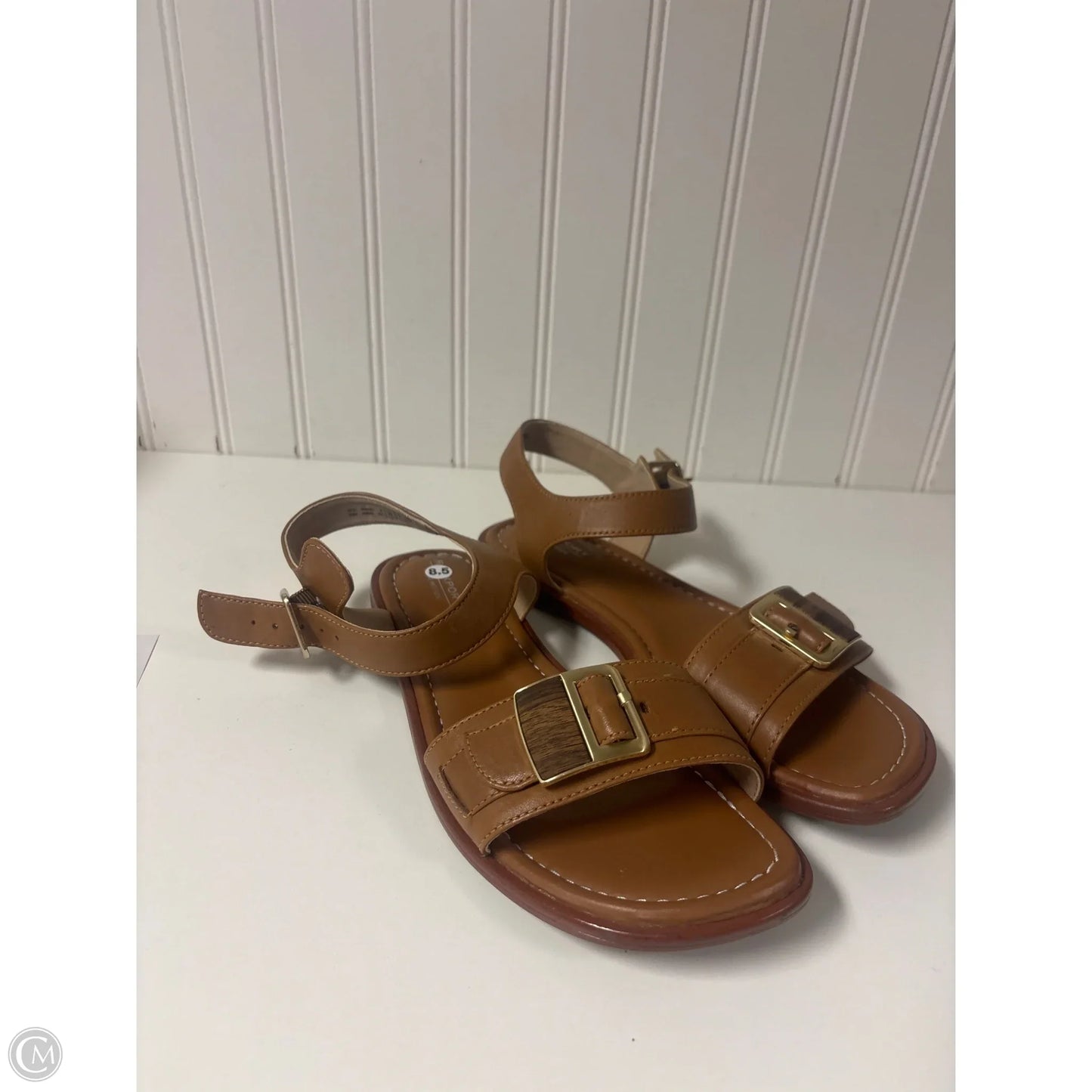 Shoes Flats By Rockport In Brown, Size: 8.5