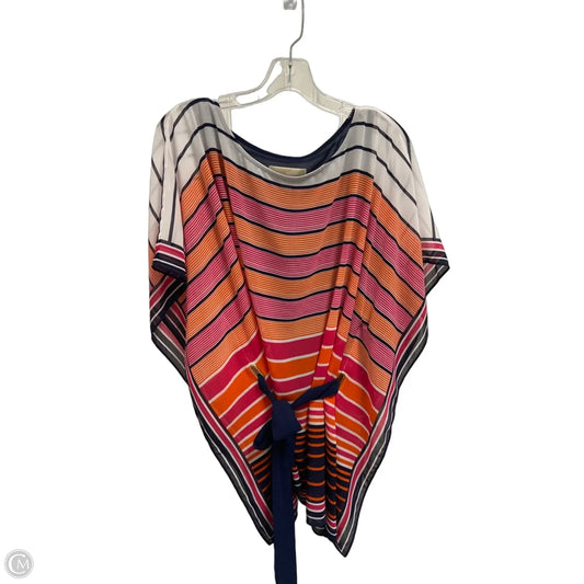 Top Short Sleeve Designer By Michael Kors In Multi-colored, Size: L