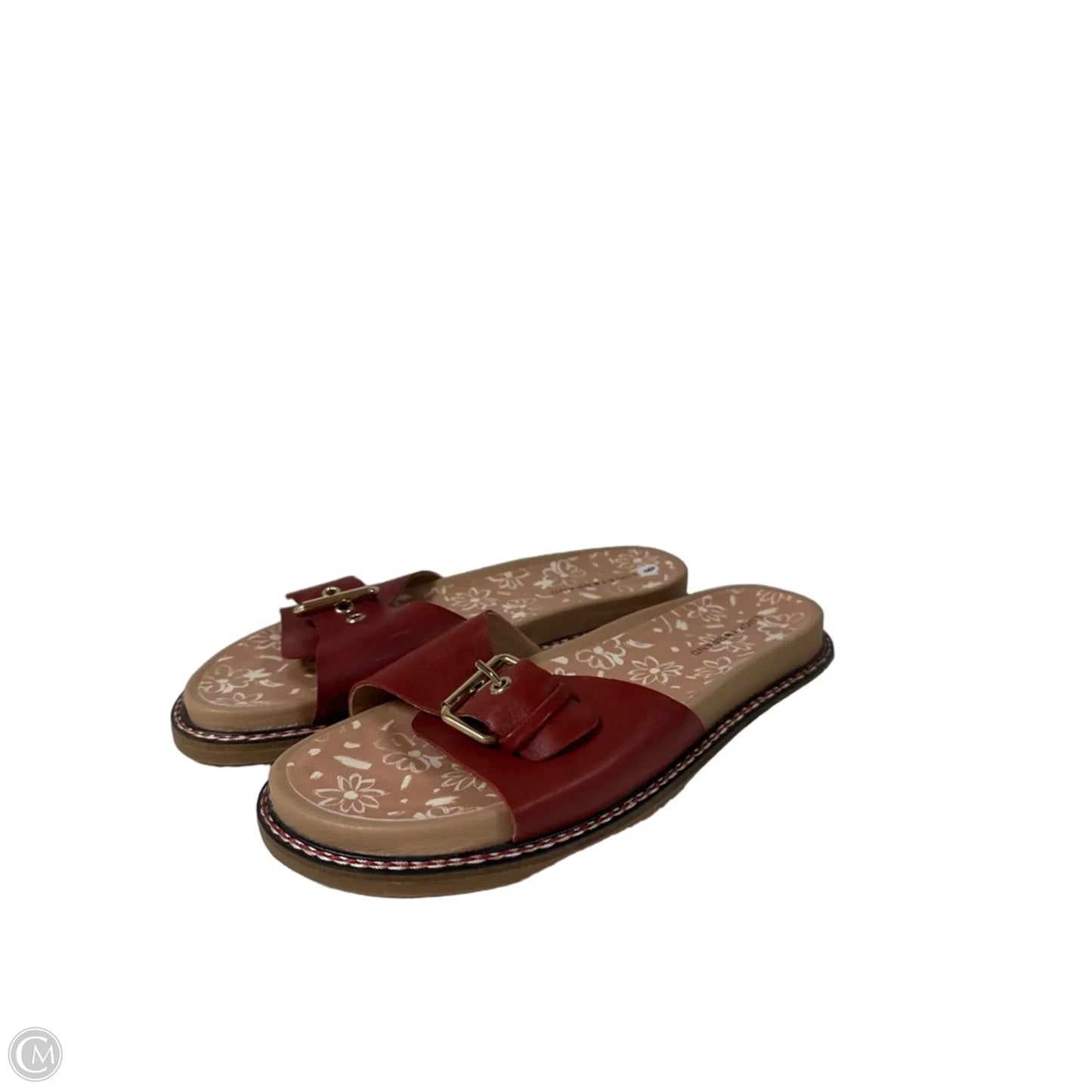 Sandals Flats By Lucky Brand In Red, Size: 9