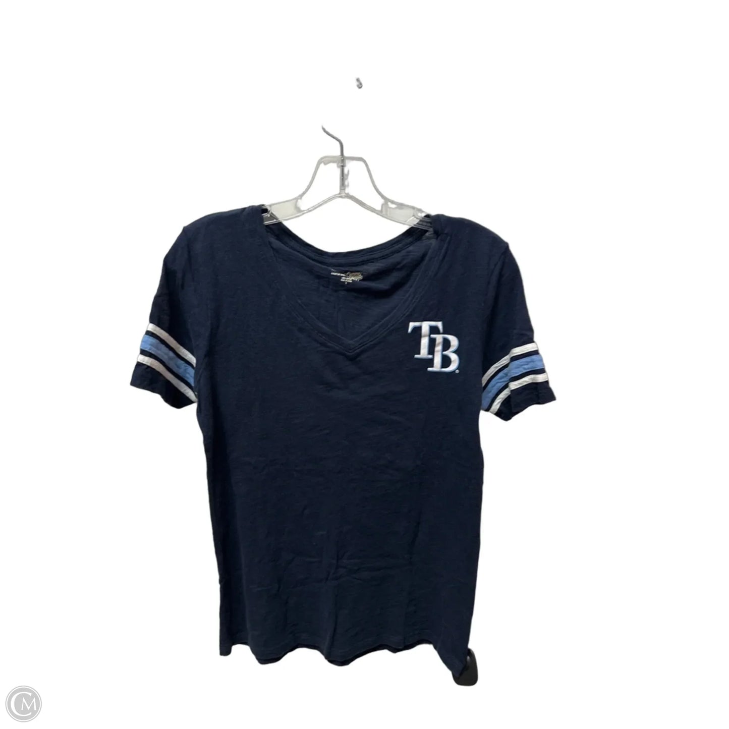 Top Short Sleeve By Clothes Mentor In Blue, Size: S
