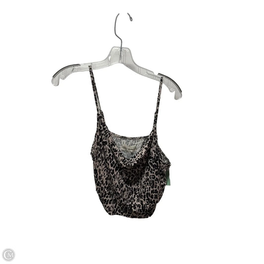Top Sleeveless By Urban Outfitters In Animal Print, Size: L