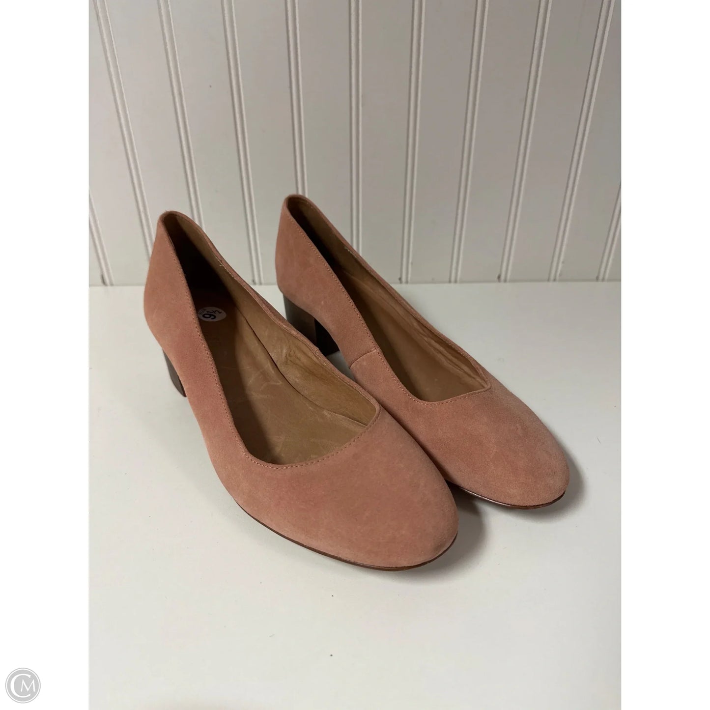 Shoes Heels Block By Madewell In Pink, Size: 9.5