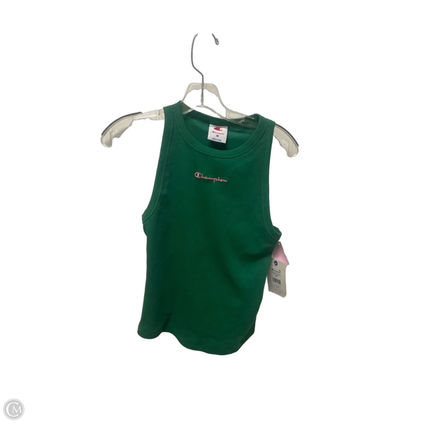 Athletic Tank Top By Champion In Green, Size: M