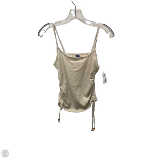 Top Sleeveless By Old Navy In Cream, Size: S