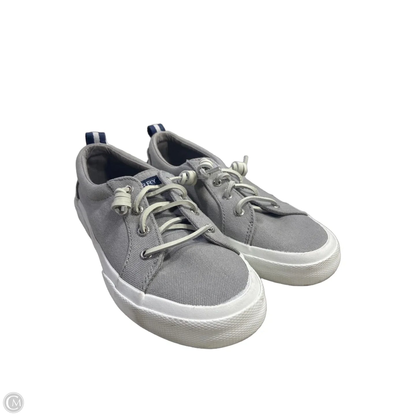 Shoes Athletic By Sperry In Grey, Size: 6.5