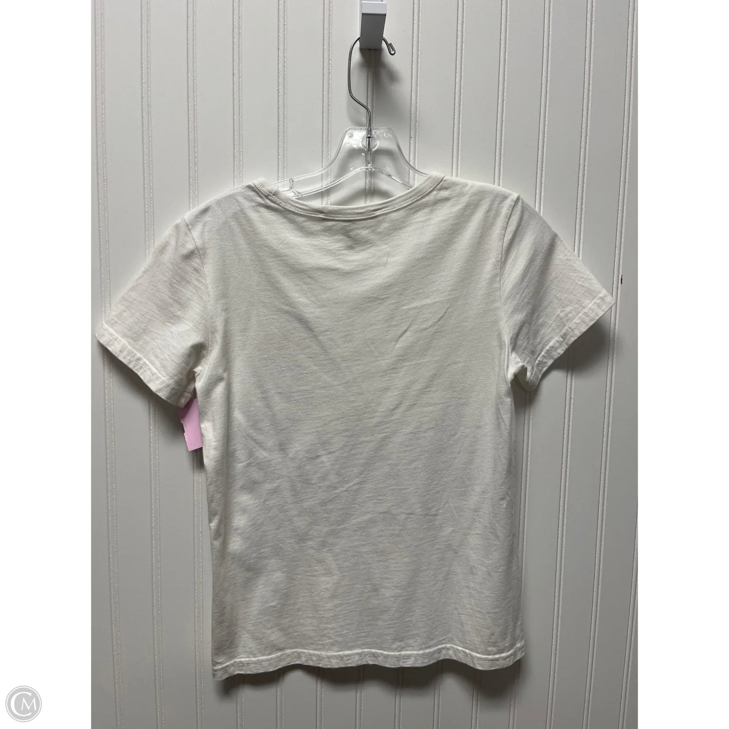 Top Short Sleeve Designer By Marc Jacobs In White, Size: Xs