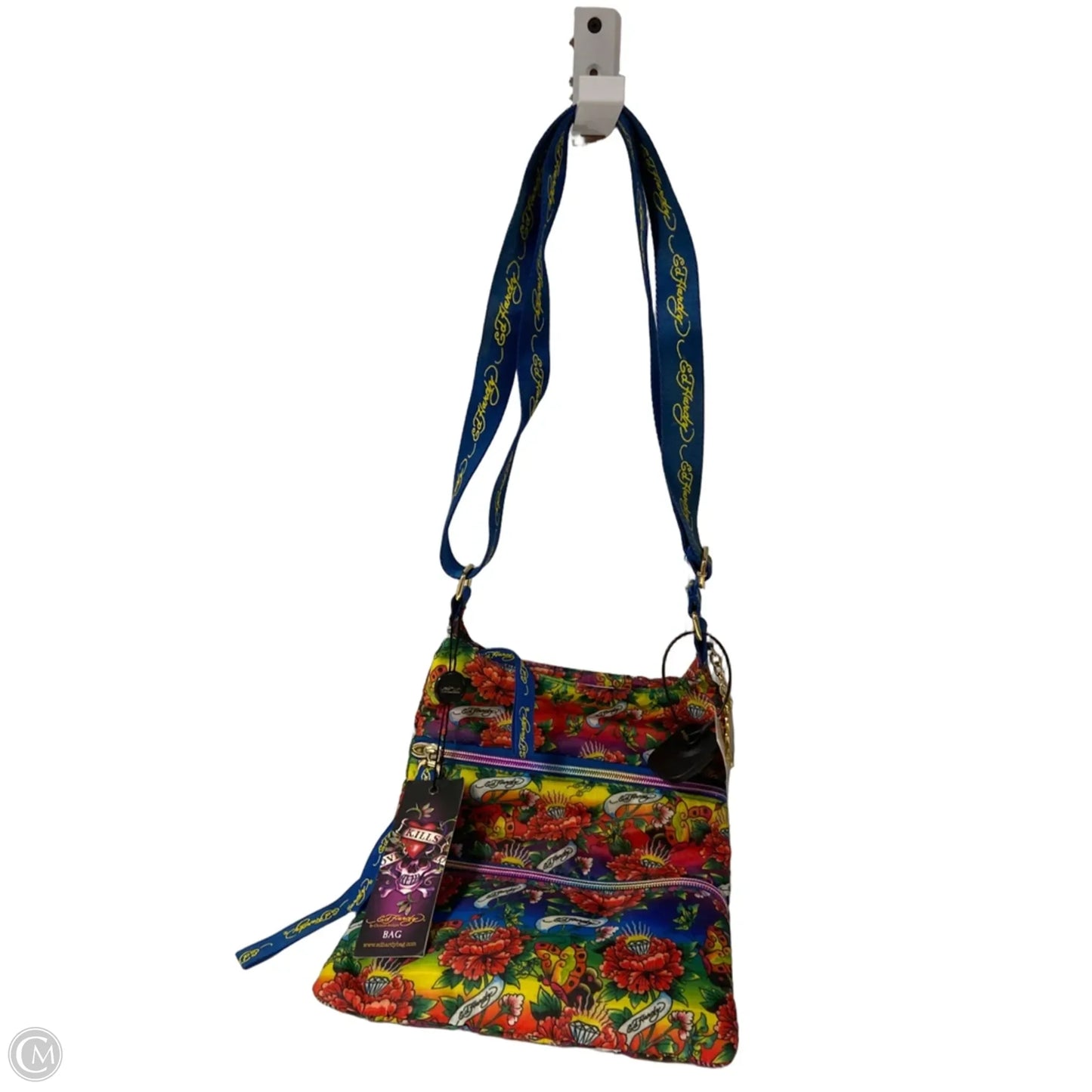 Crossbody By Ed Hardy, Size: Medium