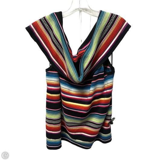 Sweater Short Sleeve By Lauren By Ralph Lauren In Multi-colored, Size: 2x