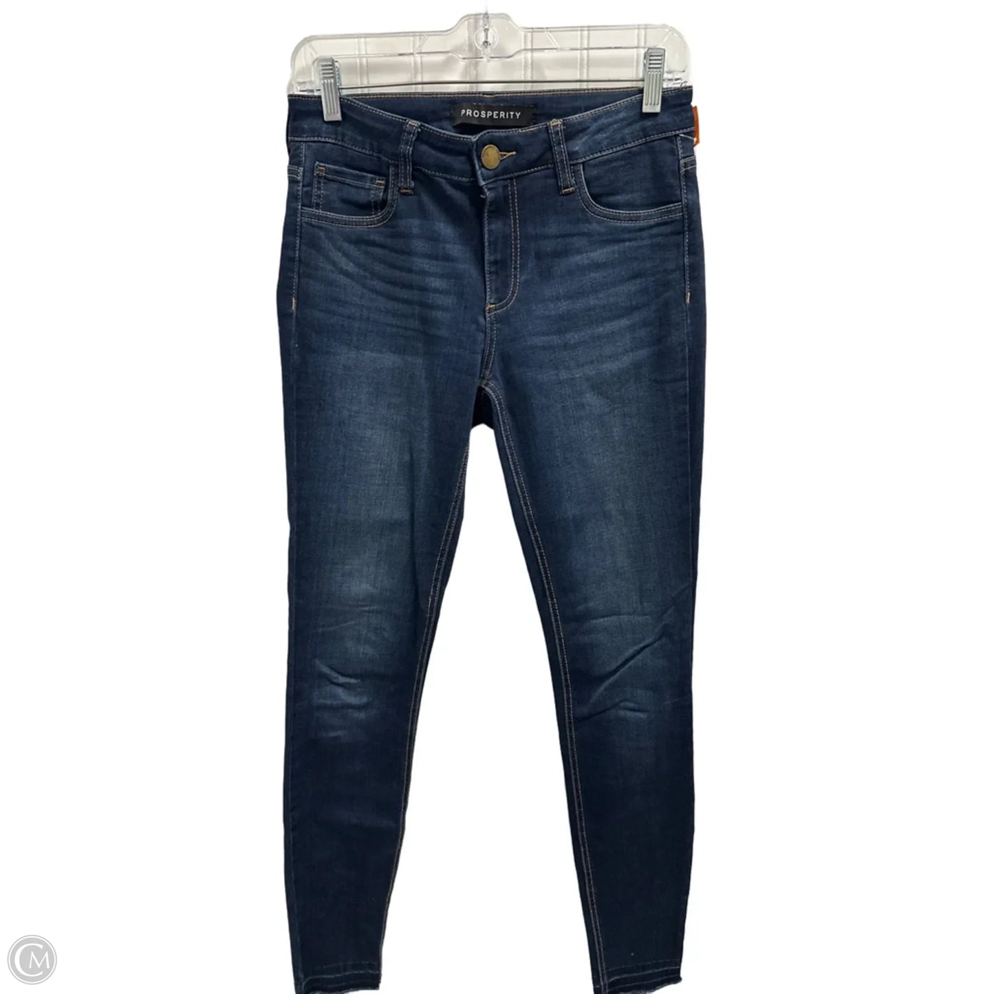 Jeans Boyfriend By Clothes Mentor In Blue Denim, Size: 4