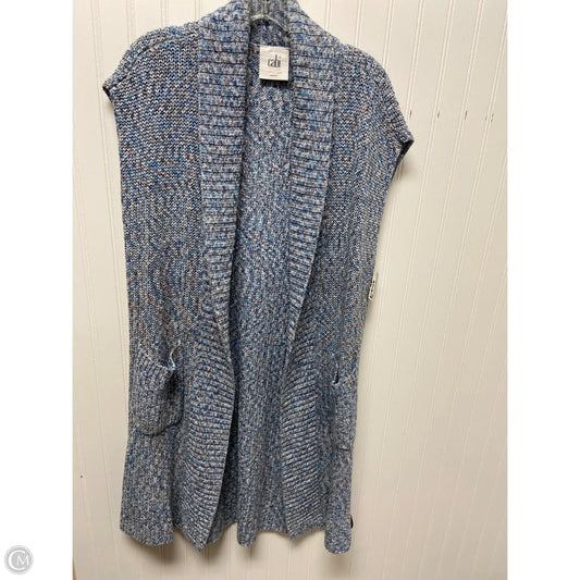 Sweater Cardigan By Cabi In Blue, Size: Xs