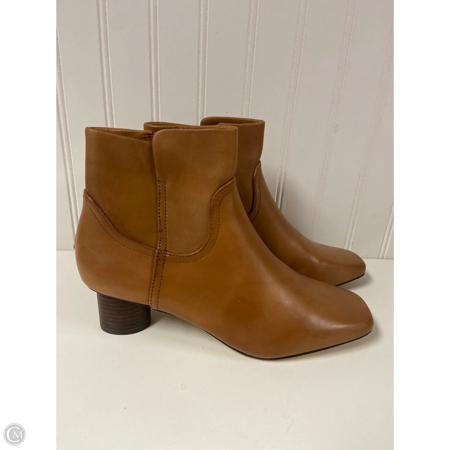 Boots Ankle Heels By Draper James In Brown, Size: 9