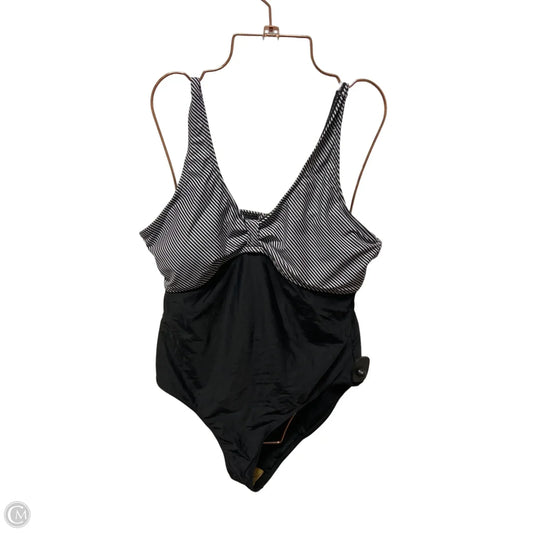 Swimsuit By Beachsissi In Striped Pattern, Size: 1x
