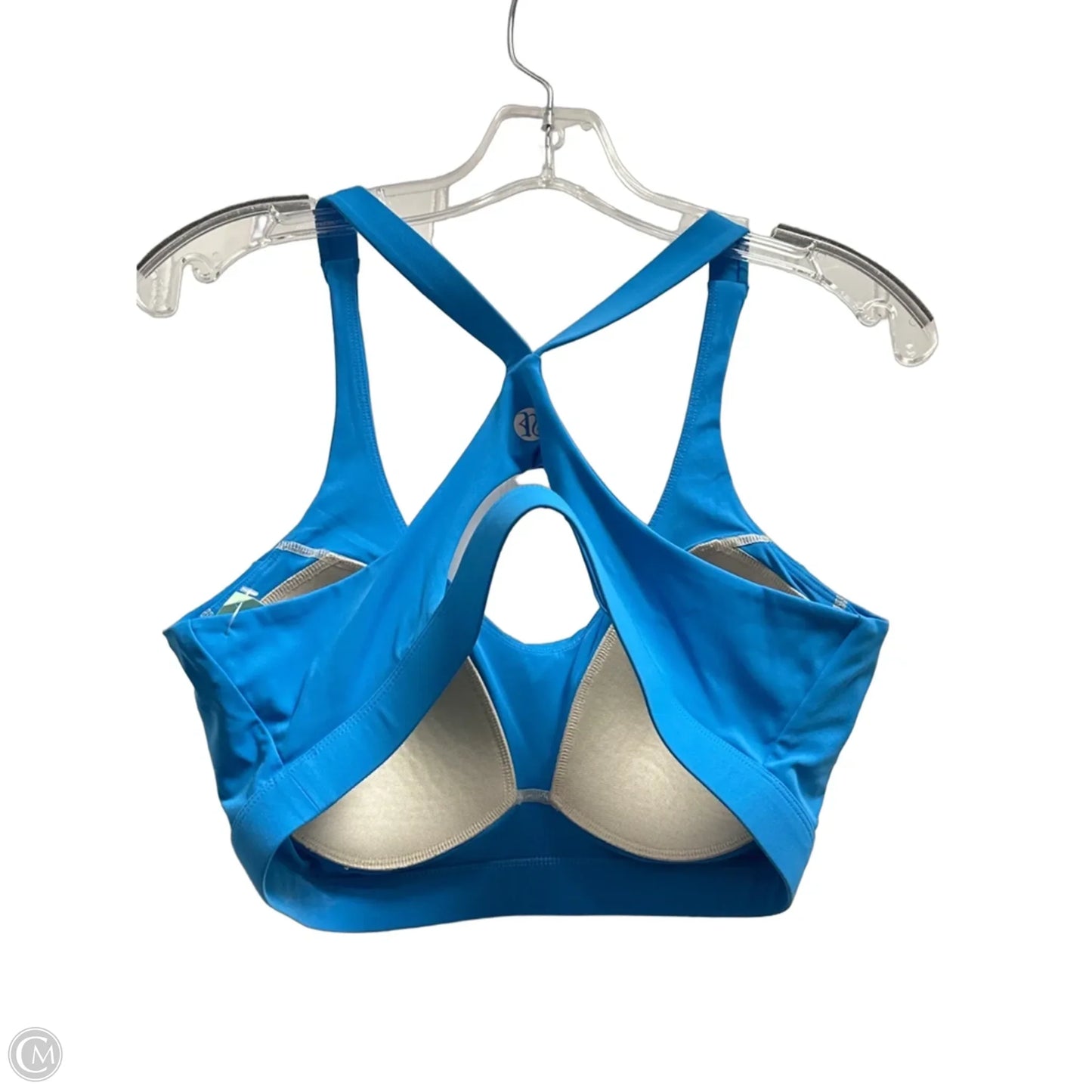 Athletic Bra By Clothes Mentor In Blue, Size: M