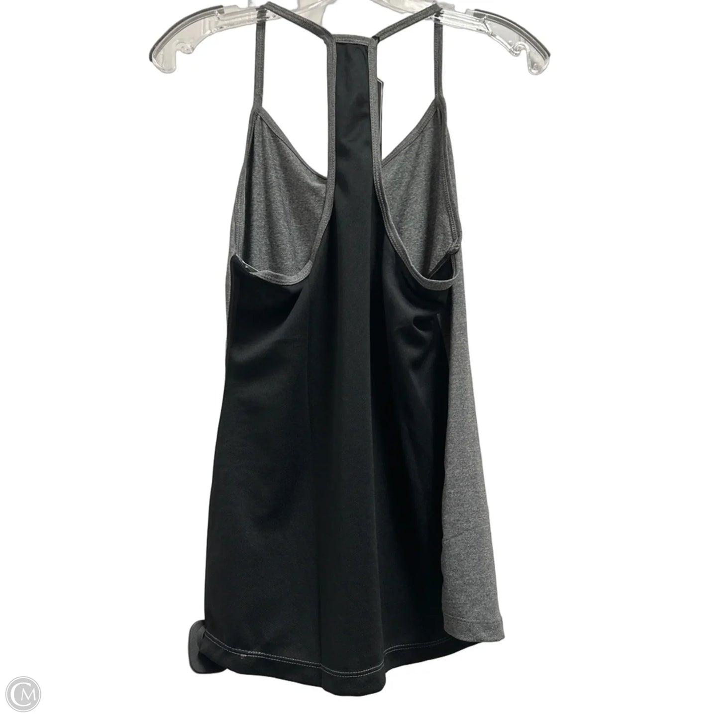 Athletic Tank Top By Clothes Mentor In Grey, Size: L