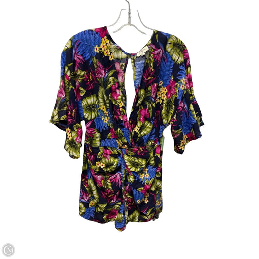 Romper By Umgee In Blue, Size: L