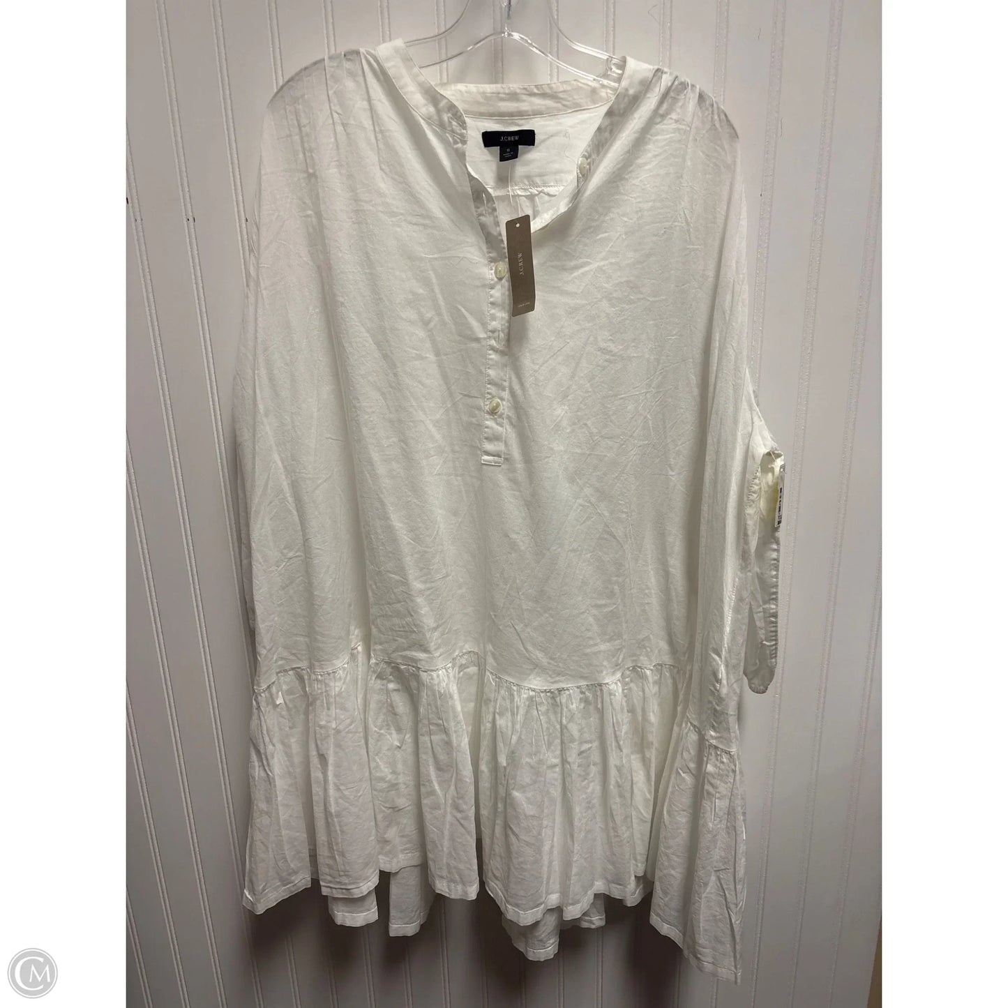 Dress Casual Midi By J. Crew In White, Size: S