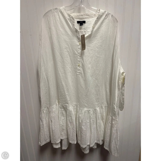 Dress Casual Midi By J. Crew In White, Size: S
