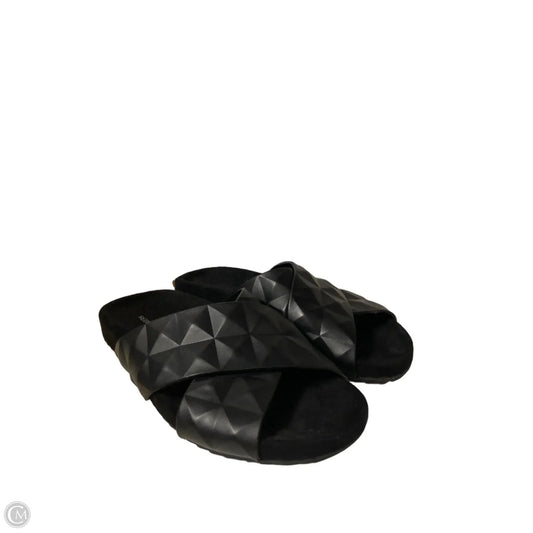 Sandals Designer By Rebecca Minkoff In Black, Size: 6
