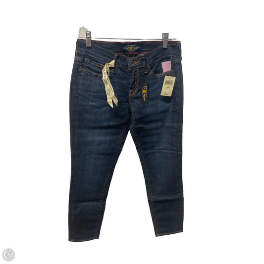 Jeans Skinny By Lucky Brand In Blue Denim, Size: 6