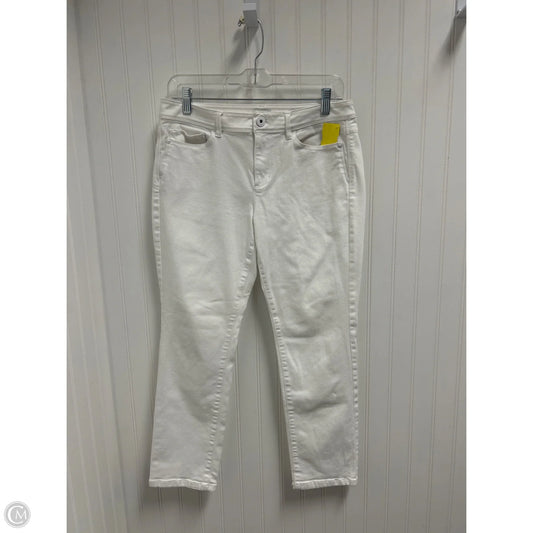 Jeans Skinny By J. Jill In White, Size: 8