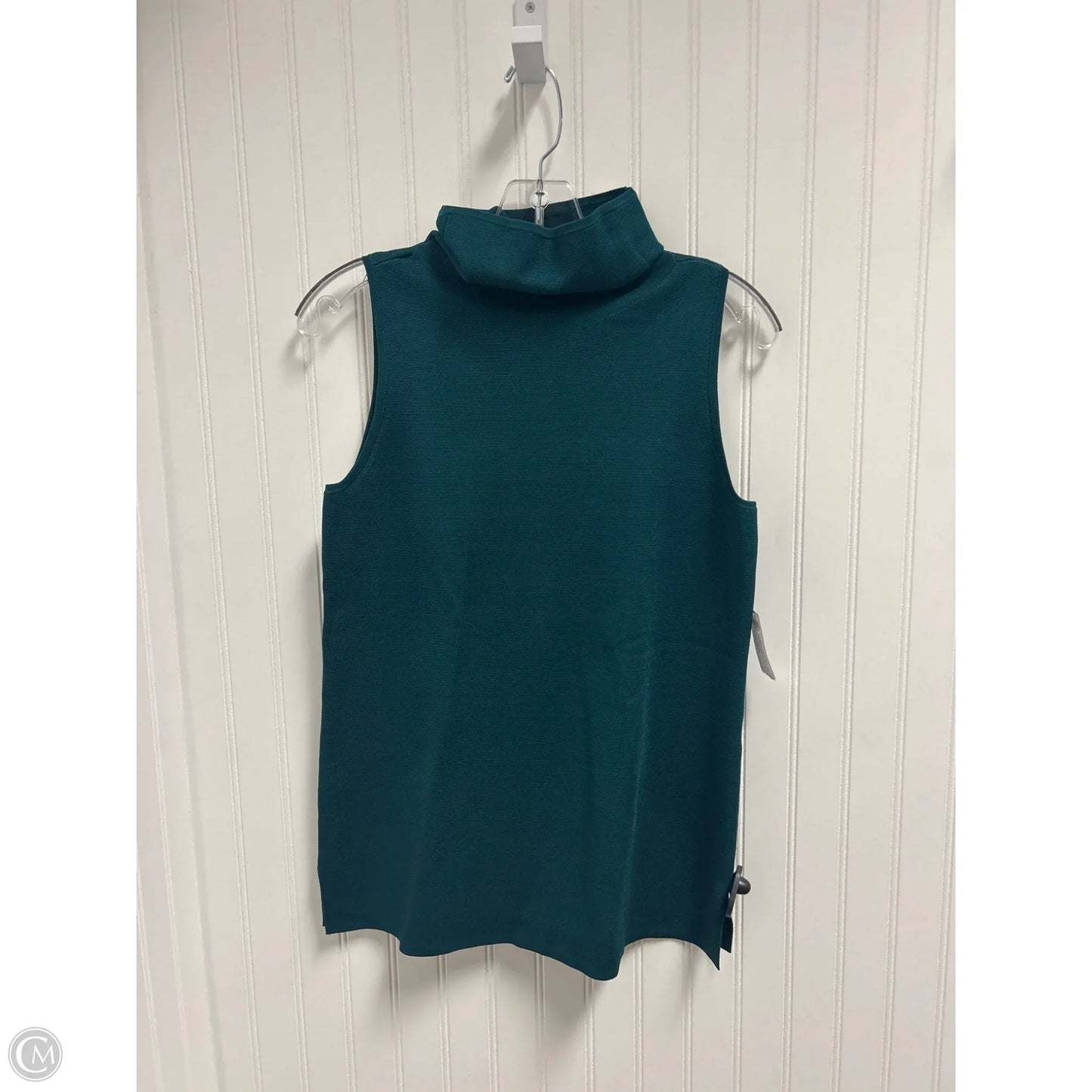 Top Sleeveless By Chicos In Green, Size: Xs