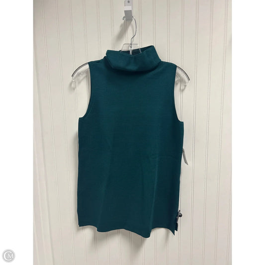 Top Sleeveless By Chicos In Green, Size: Xs