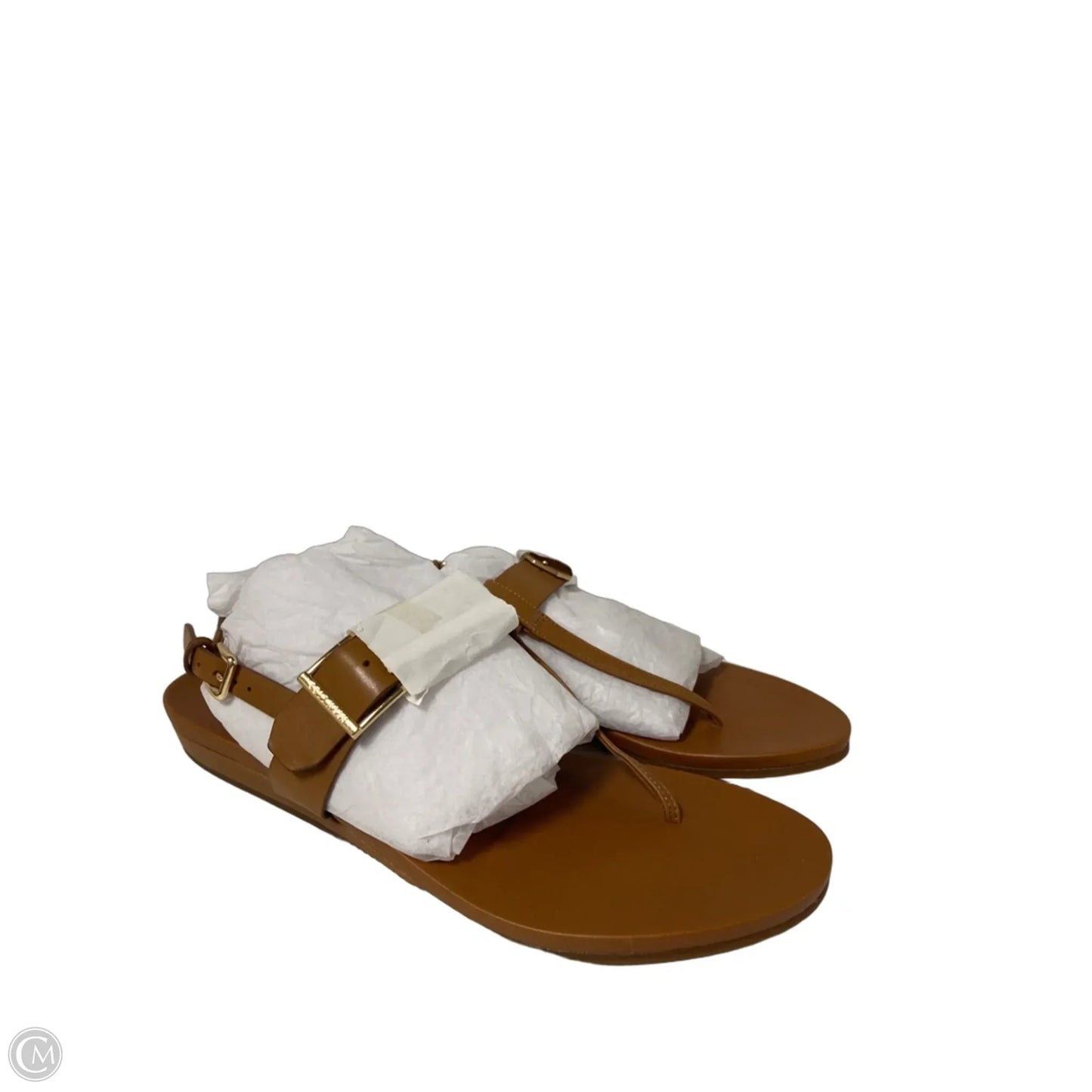 Sandals Flats By Cole-haan In Brown, Size: 8