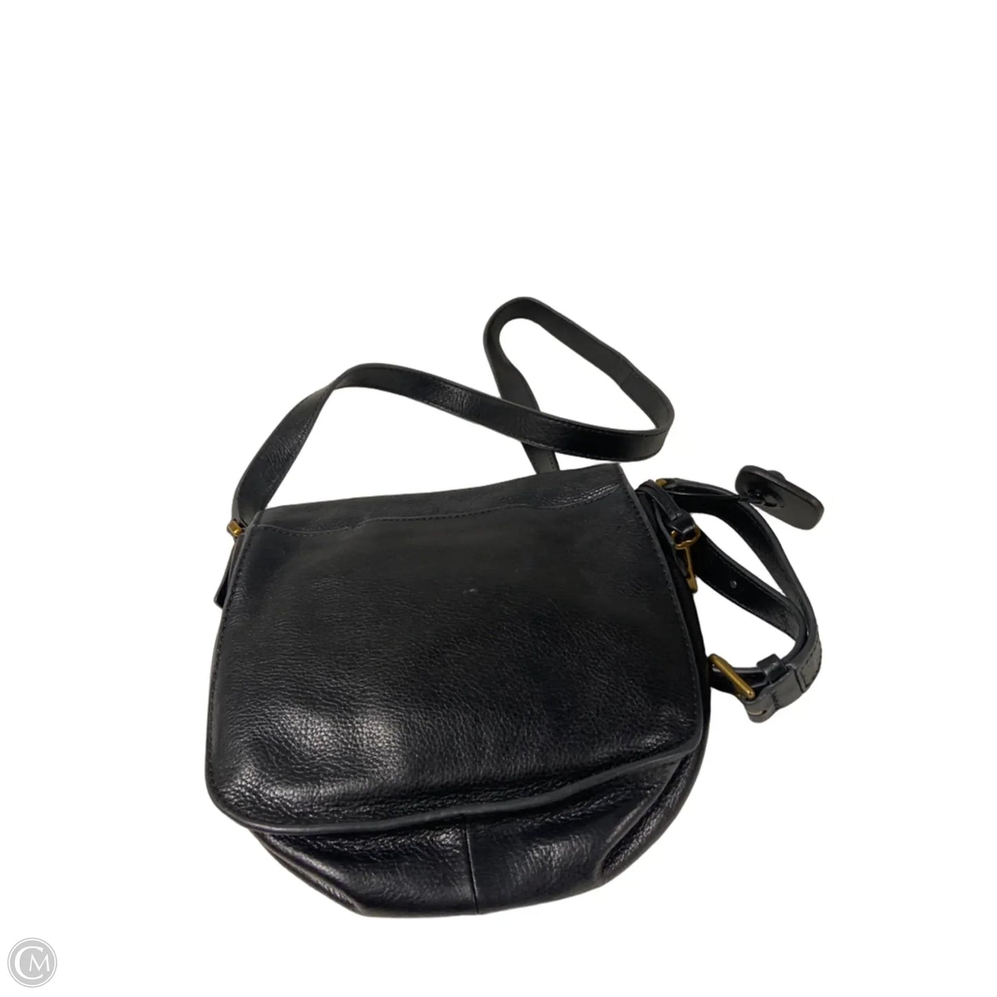 Crossbody Leather By Fossil, Size: Medium