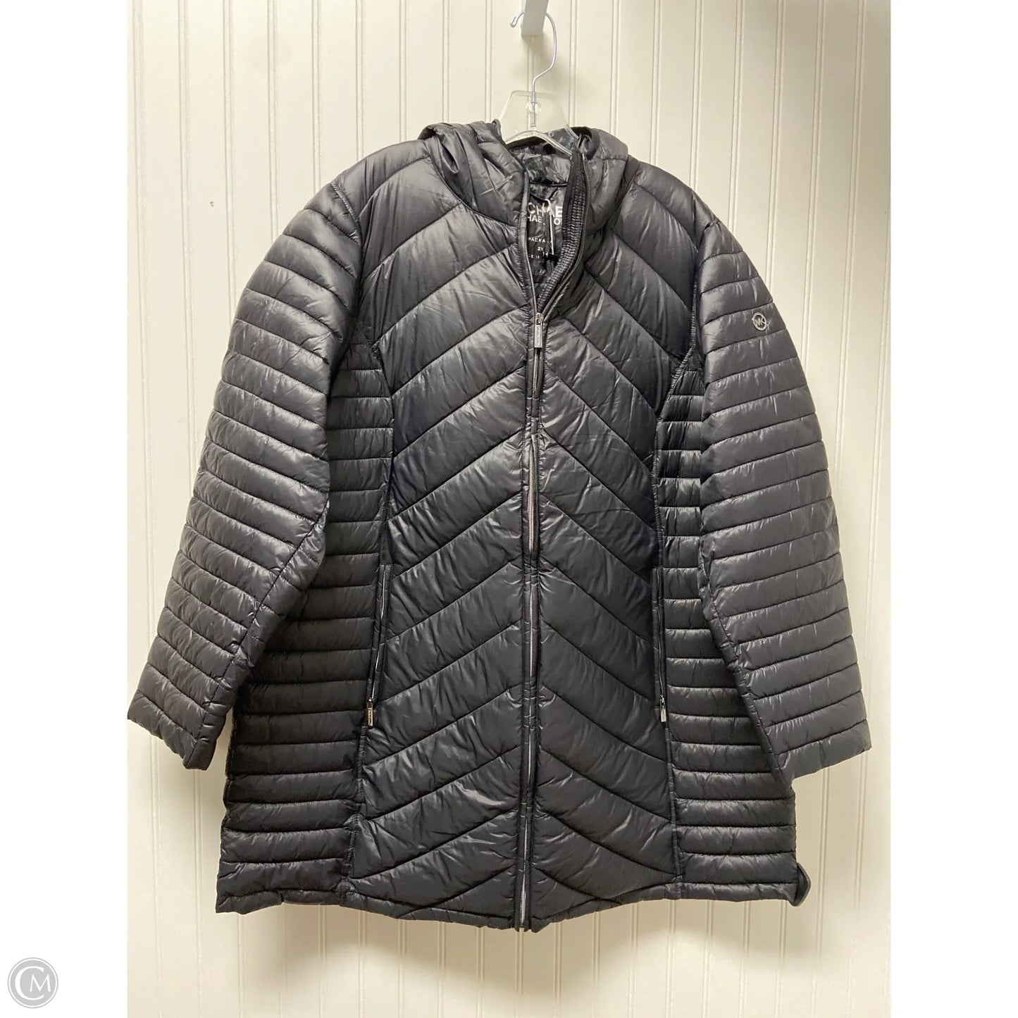 Coat Puffer & Quilted By Michael By Michael Kors In Black, Size: 2x
